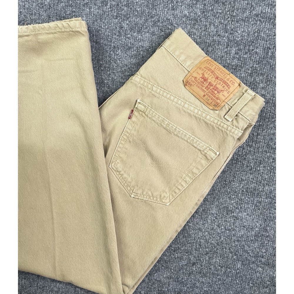 Vintage Levi's 550 Jeans Men's 34X30 Fit(32X28) Straight Leg Relaxed Fit USA